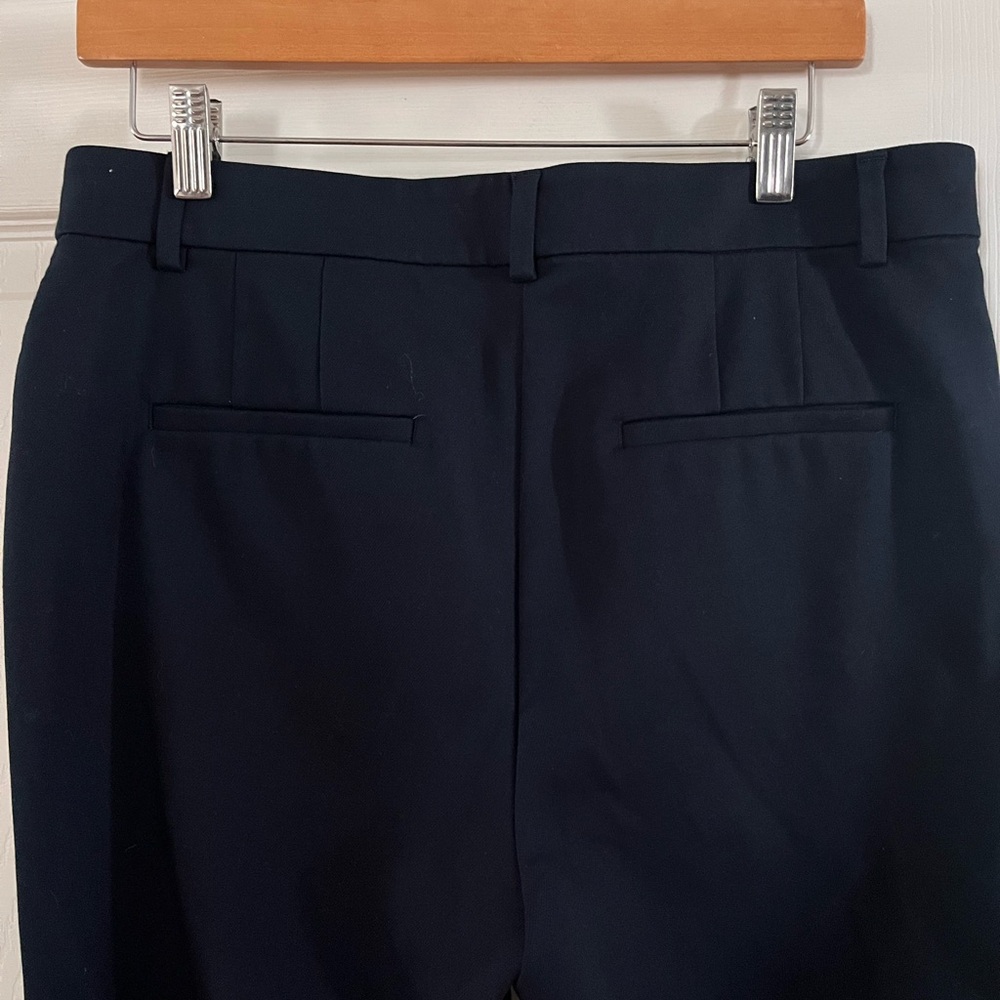LOFT Navy Curvy “The Sutton” Trouser Pants Size 10 - Picture 8 of 8